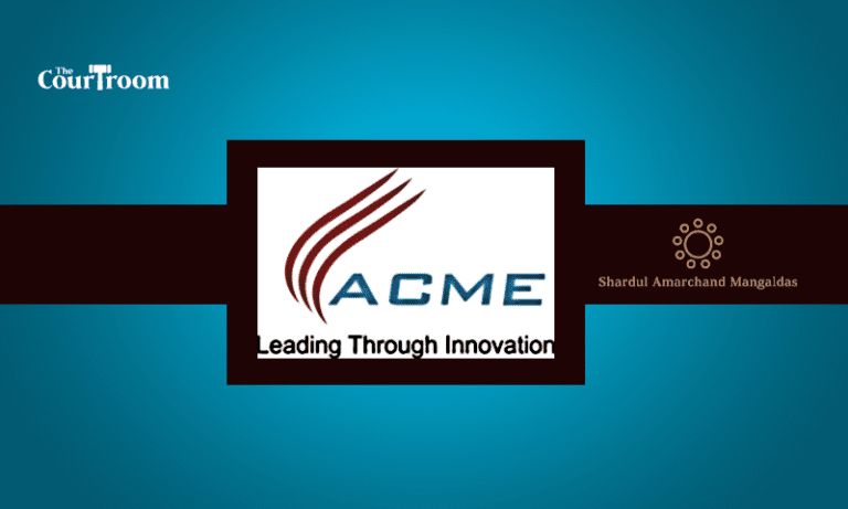 Shardul Amarchand Mangaldas & Co. Advises ACME Solar on Equity Divestment to Blupine Energy