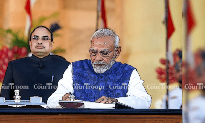 Narendra Modi Creates History - Modi Takes Oath for Third Term With 72 Ministers, 9 New Faces In Cabinet
