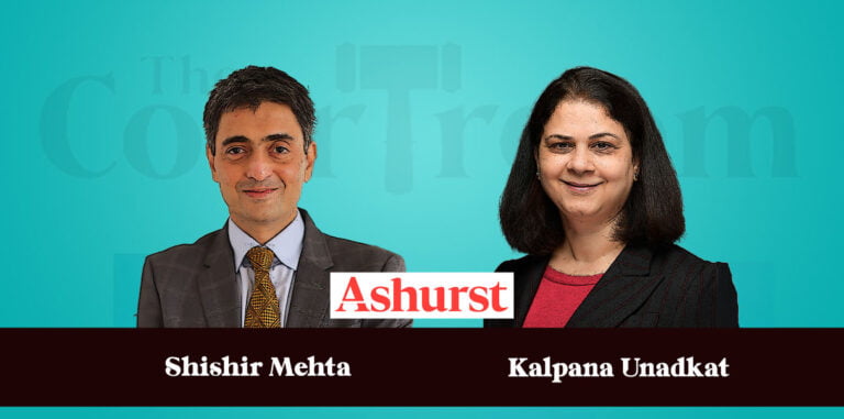 Ashurst Appoints 2 Former Khaitan Partner Kalpana Unadkat and Shishir Mehta as Co-Heads of India Practice in London