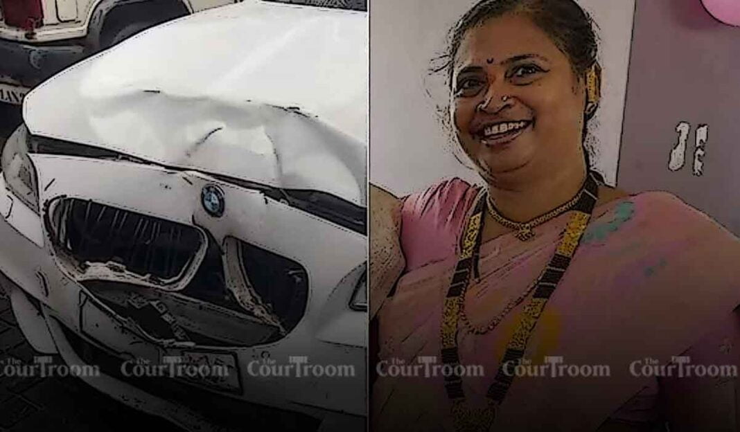 BMW Accident Worli Case: Speeding BMW in Worli Kills Woman, Injures Husband; Police Detain Suspect