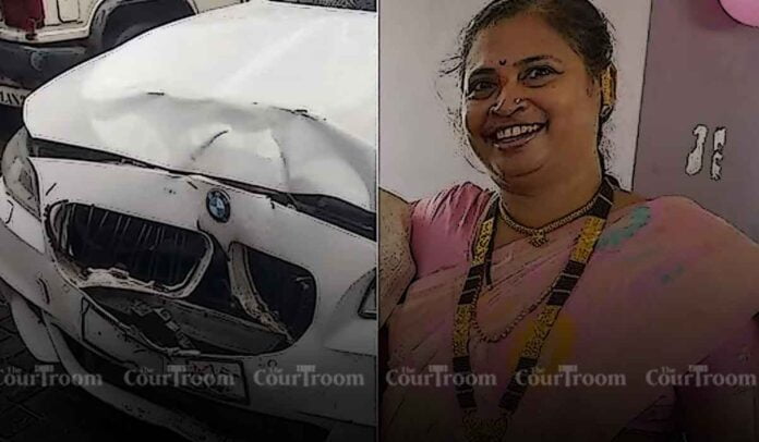 BMW Accident Worli Case: Speeding BMW in Worli Kills Woman, Injures Husband; Police Detain Suspect BMW Accident Worli Case: Speeding BMW in Worli Kills Woman, Injures Husband; Police Detain Suspect