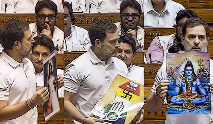 Portions of Rahul Gandhi’s Lok Sabha Speech Expunged, Sparks Controversy