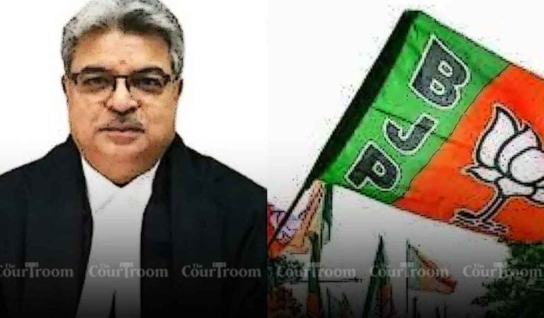 Rohit Arya Joins BJP : Former Madhya Pradesh High Court Judge Justice