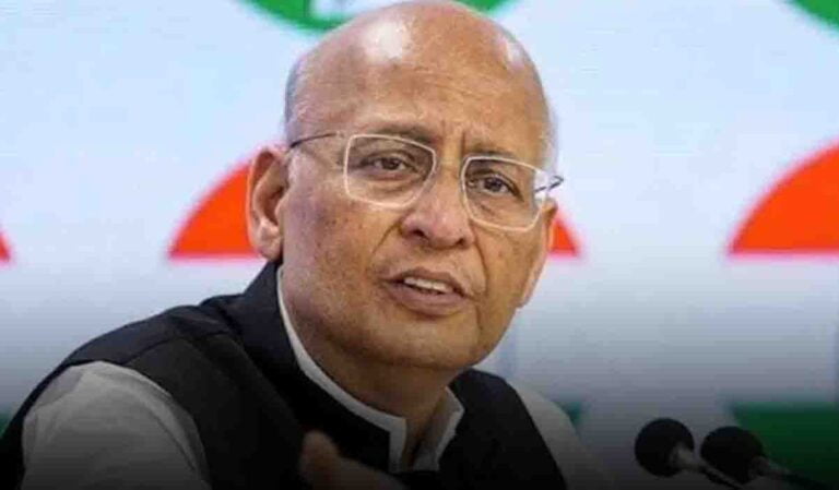 Congress Nominates Abhishek Manu Singhvi for Rajya Sabha Bypoll in Telangana