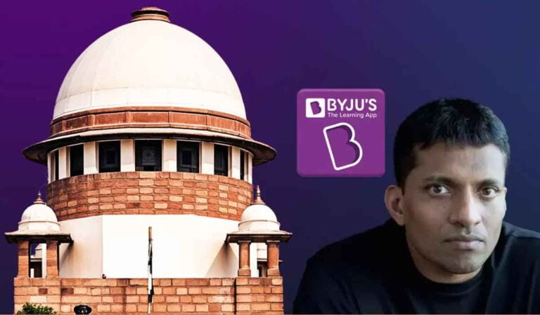 Supreme Court to Hear US Creditor’s Appeal in BYJU’s Insolvency Case on September 17
