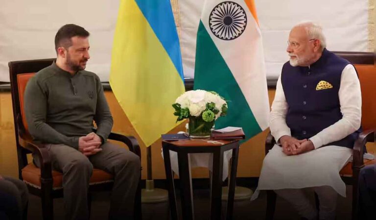 PM Modi Reiterates Support for Peaceful Resolution in Ukraine During Meeting with Zelenskyy