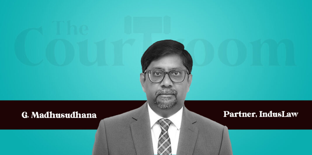 IndusLaw Welcomes G. Madhusudhana as Partner in Real Estate Practice IndusLaw Welcomes G. Madhusudhana as Partner in Real Estate Practice