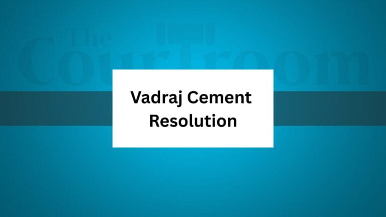 AZB & Partners Advises on Vadraj Cement Resolution Under IBC