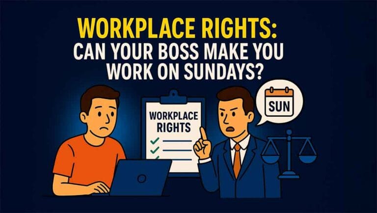 Workplace Rights: Can Your Boss Make You Work on Sundays?