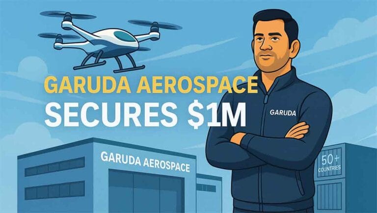 Garuda Aerospace Raises $1M: A Strategic Boost Toward Global Drone Dominance