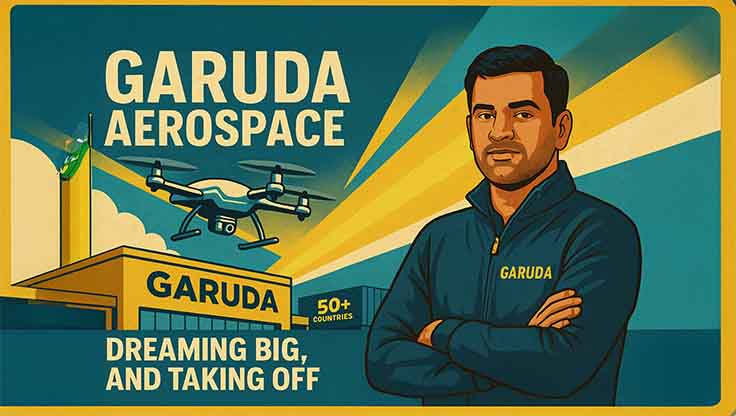 Garuda Aerospace: From Dorm Room Dream to India’s Drone Powerhouse Garuda Aerospace: From Dorm Room Dream to India’s Drone Powerhouse