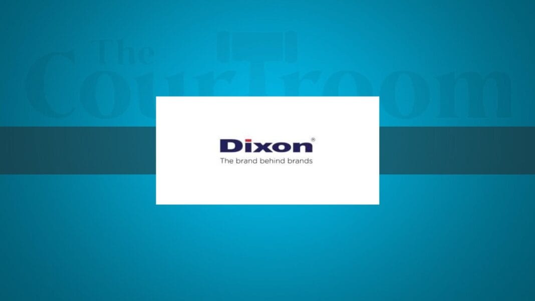 Dixon Technologies (74%) and Longcheer Intelligence (26%) to form Dixtel Infocomm