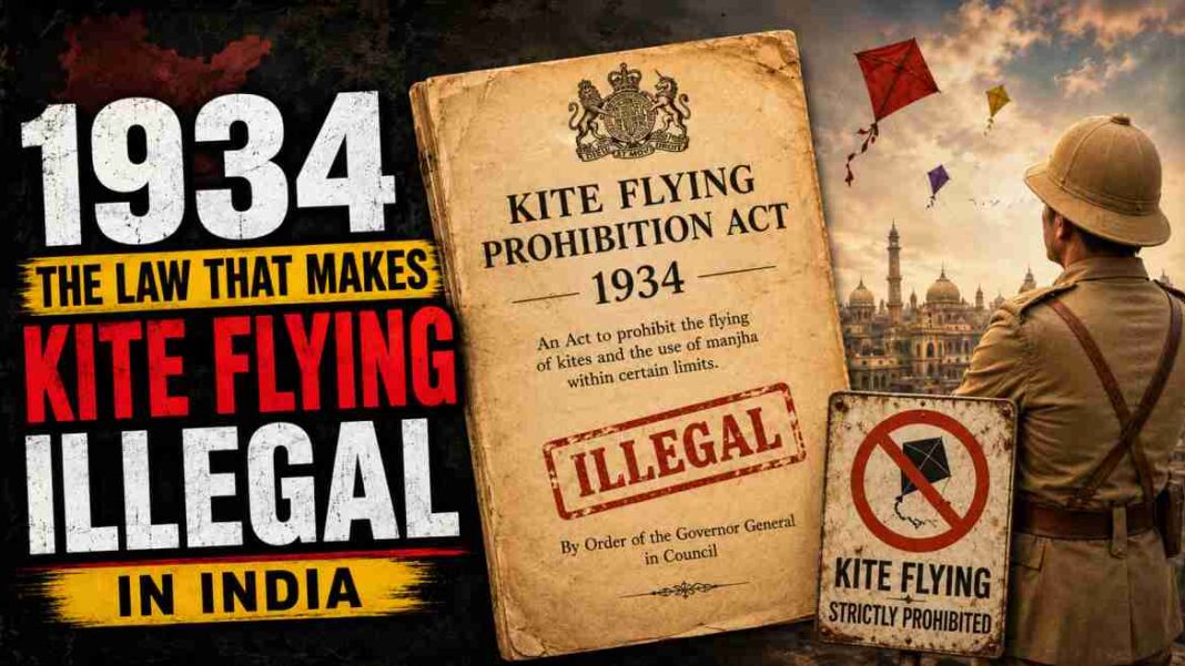 The 1934 Law That Makes Kite Flying Illegal in India