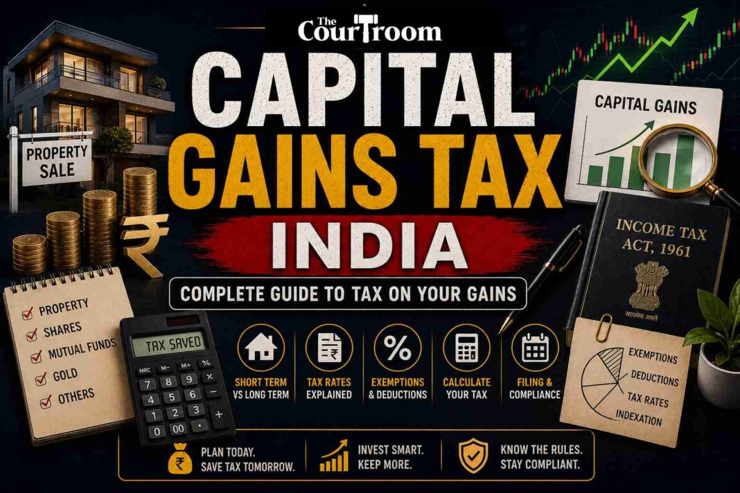 Capital Gains Tax India: Property and Shares Basics Capital Gains Tax India: Property and Shares Basics
