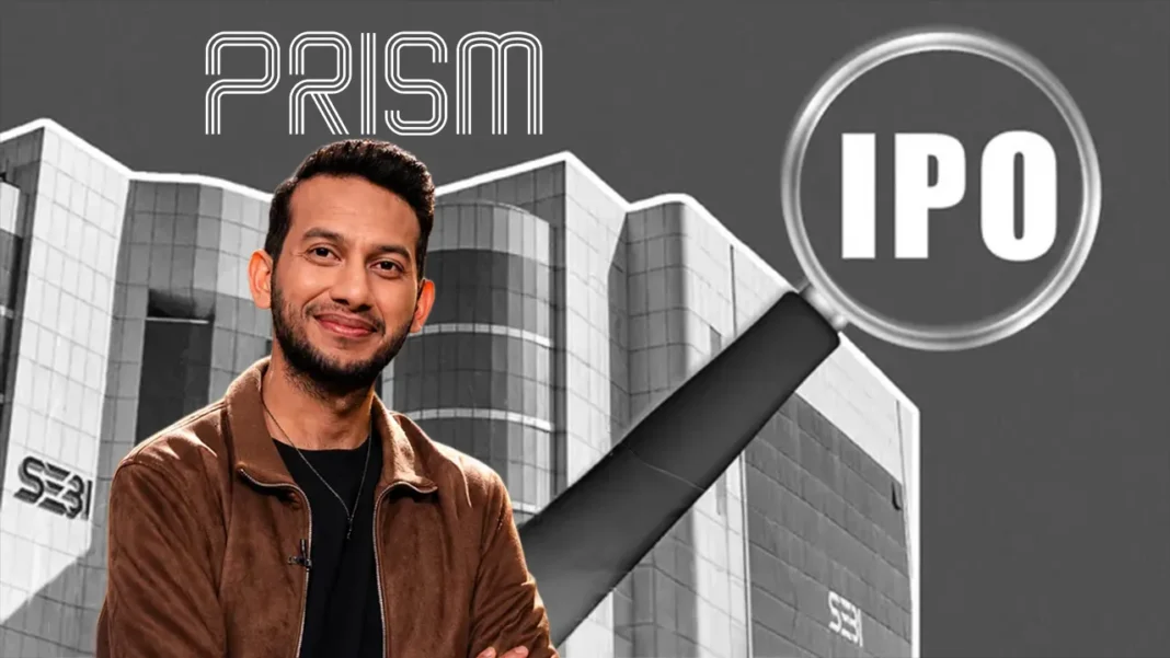 PRISM (OYO Parent) Files ₹6,650 Cr Fresh-Issue-Only IPO with SEBI PRISM (OYO Parent) Files ₹6,650 Cr Fresh-Issue-Only IPO with SEBI