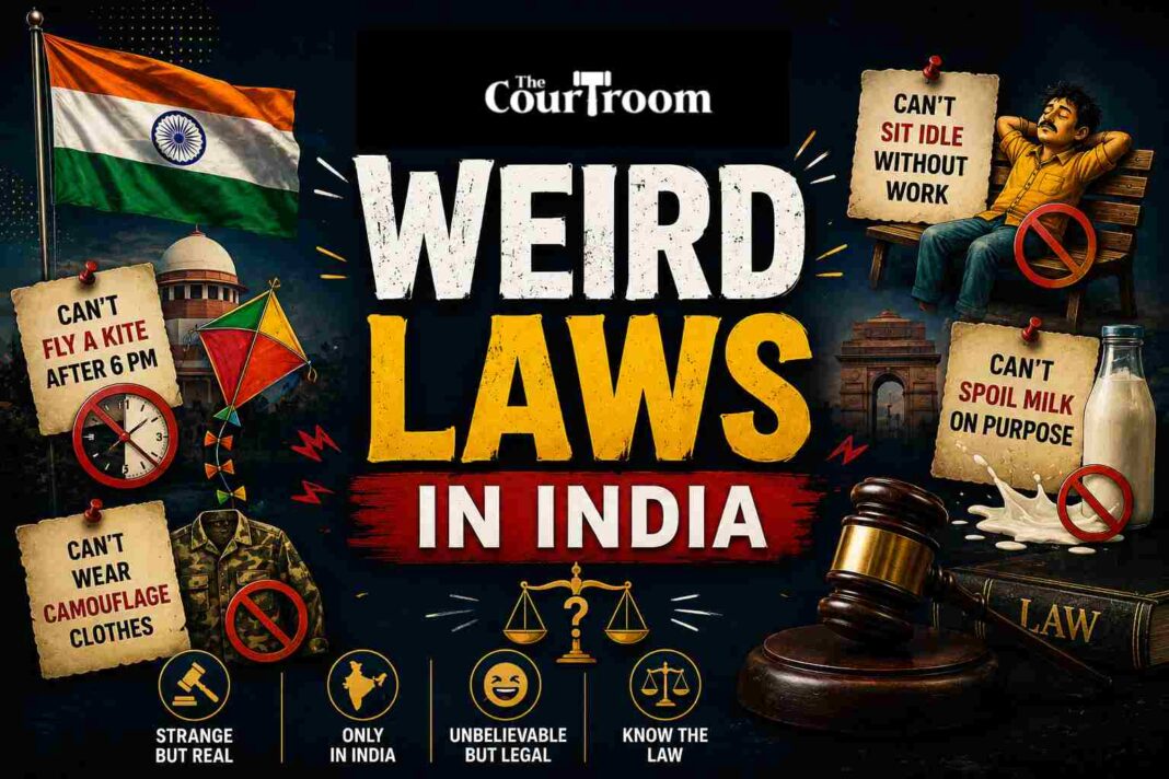 15 Weird Laws in India That Will Shock You